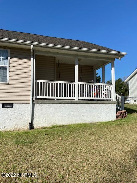 245 Farmstead Court Rockingham, NC 28379 - Photo 16 of 18 Rear Porch