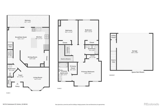 $485,000 | 18173 East Saskatoon Place, Parker, CO 80134