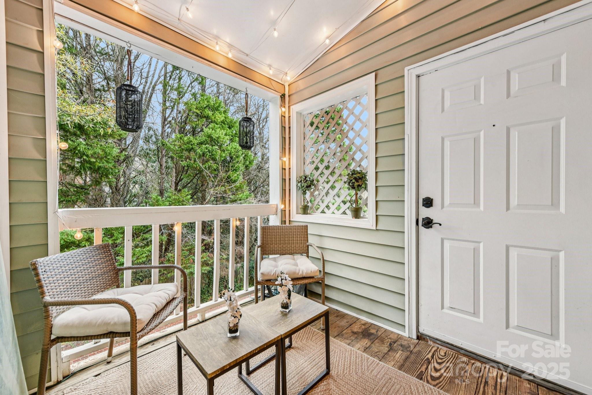 430 Queens Road, Unit 732 Charlotte, NC 28204 - Photo 3 of 17 a view of a two chairs in the balcony