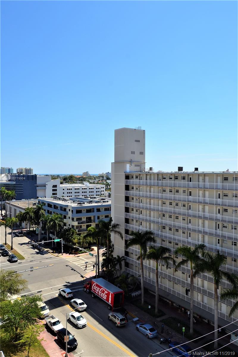 1345 Lincoln Road, Unit 1106 Miami Beach, FL 33139 - Photo 8 of 33 VIEW UP LINCOLN RD FROM BALCONY