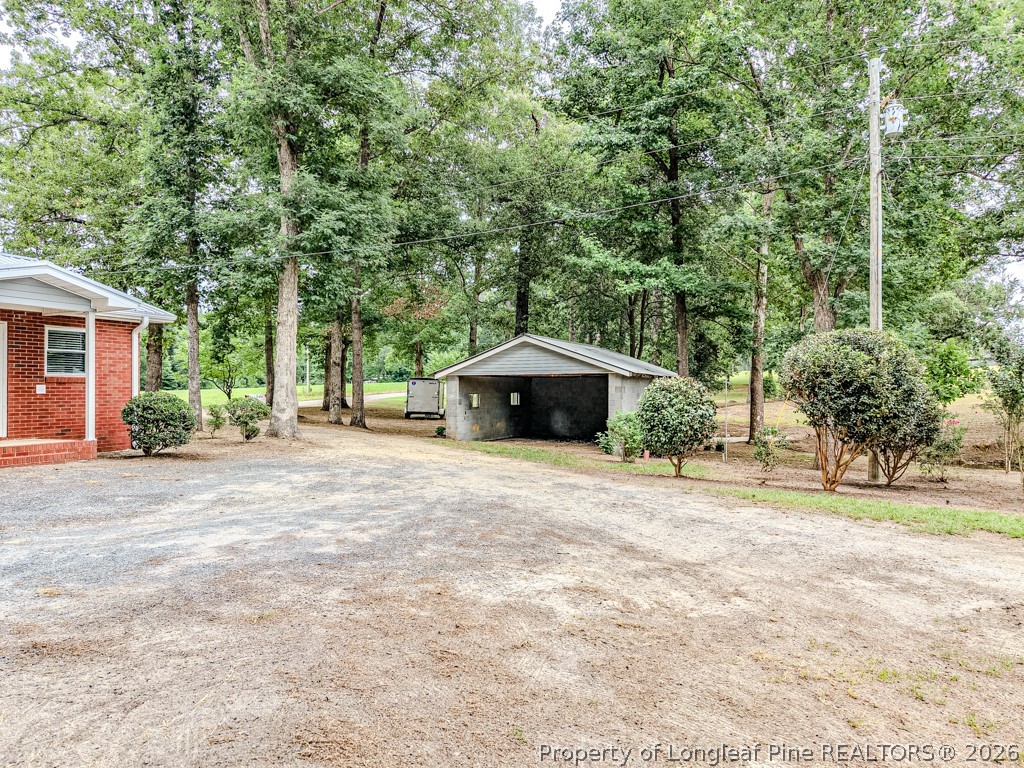 2957 Cypress Church Road Cameron, NC 28326 - Photo 11 of 48 Dirt Floor Garage (no door) - detached