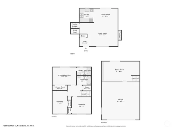 $750,000 | 43233 Southeast 176th Street, North Bend, WA 98045