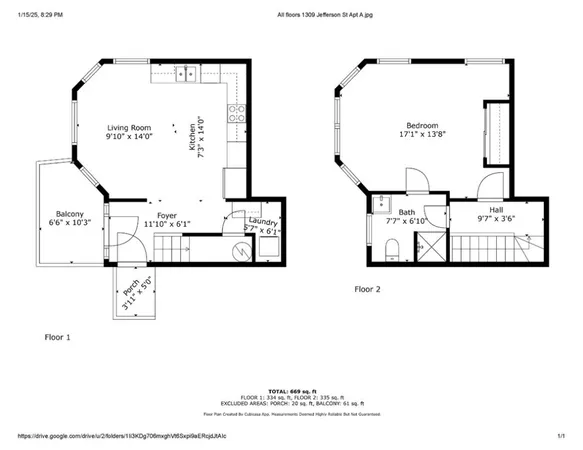 $1,800 | 1309 Jefferson Street, Unit A, Savannah, GA 31401