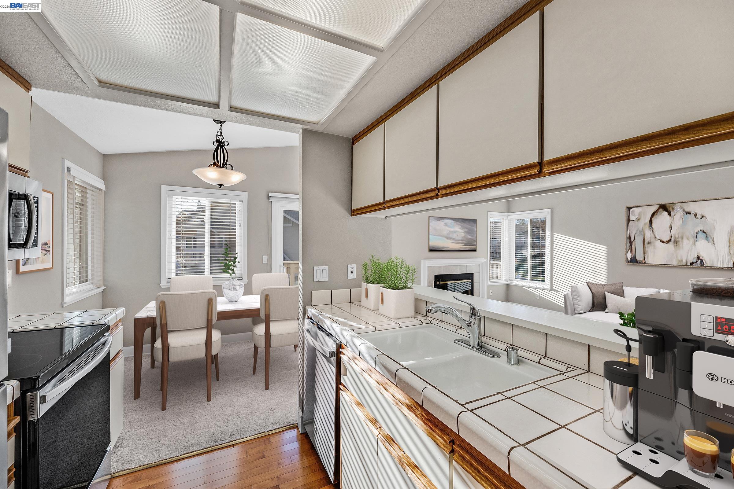 3769 Crow Canyon Road San Ramon, CA 94582 - Photo 17 of 56 a view of a dining room with furniture window and outside view