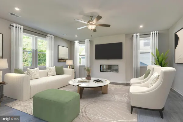 a bedroom with a bed and a dresser in it