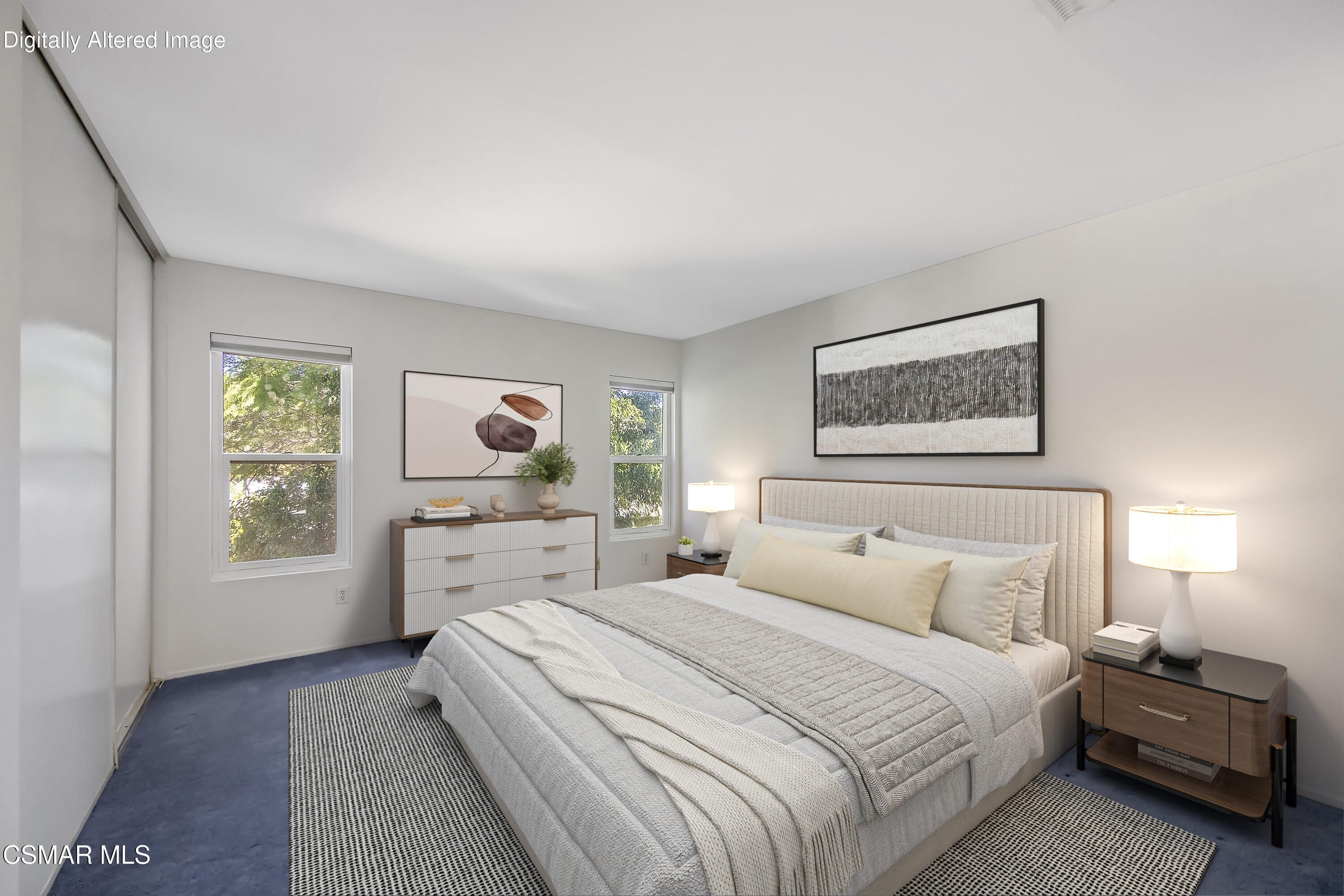 11833 Nightingale Street Moorpark, CA 93021 - Photo 24 of 46 a bedroom with a bed and a window