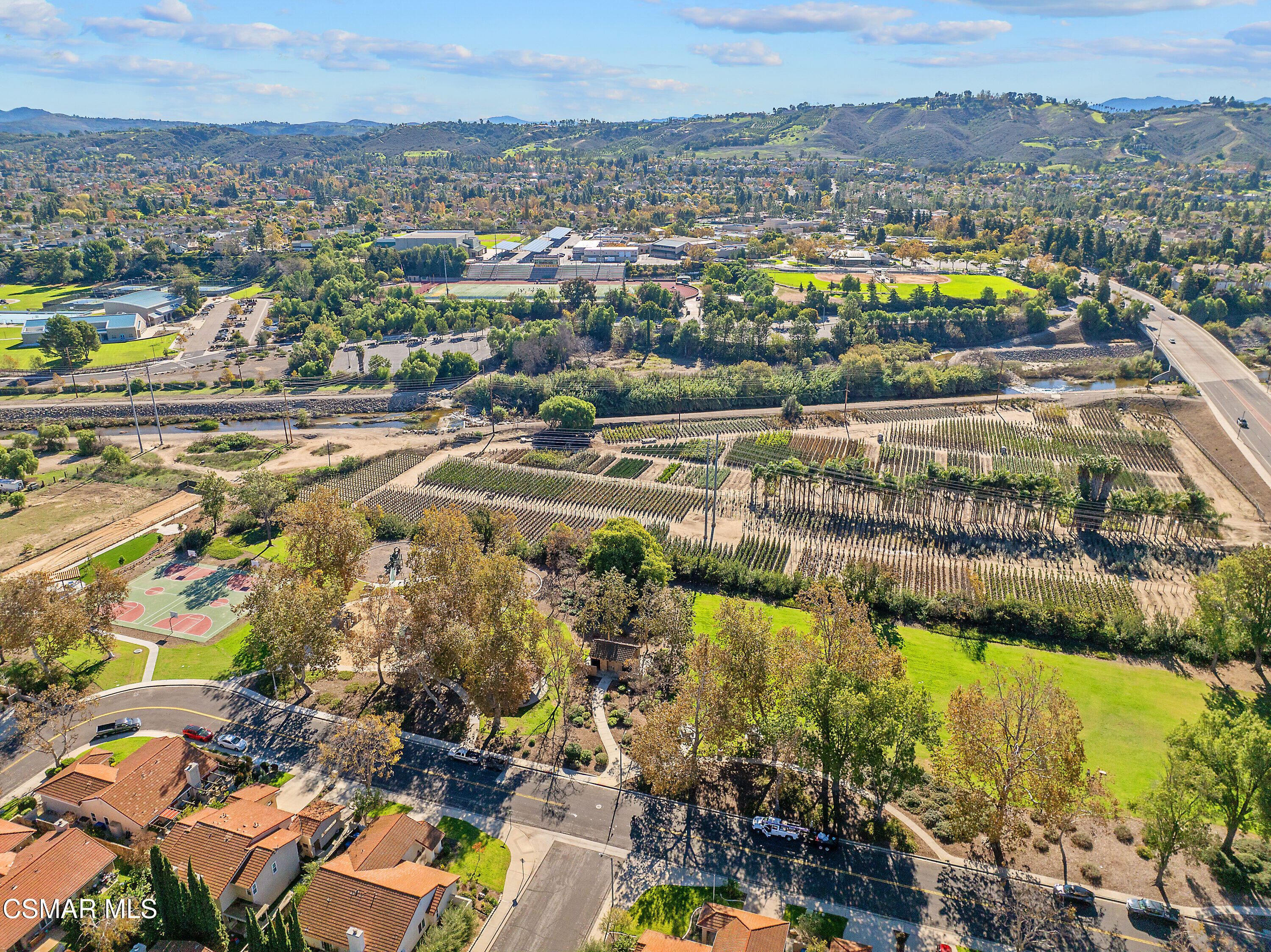 11833 Nightingale Street Moorpark, CA 93021 - Photo 42 of 46 a view of a city with a lake