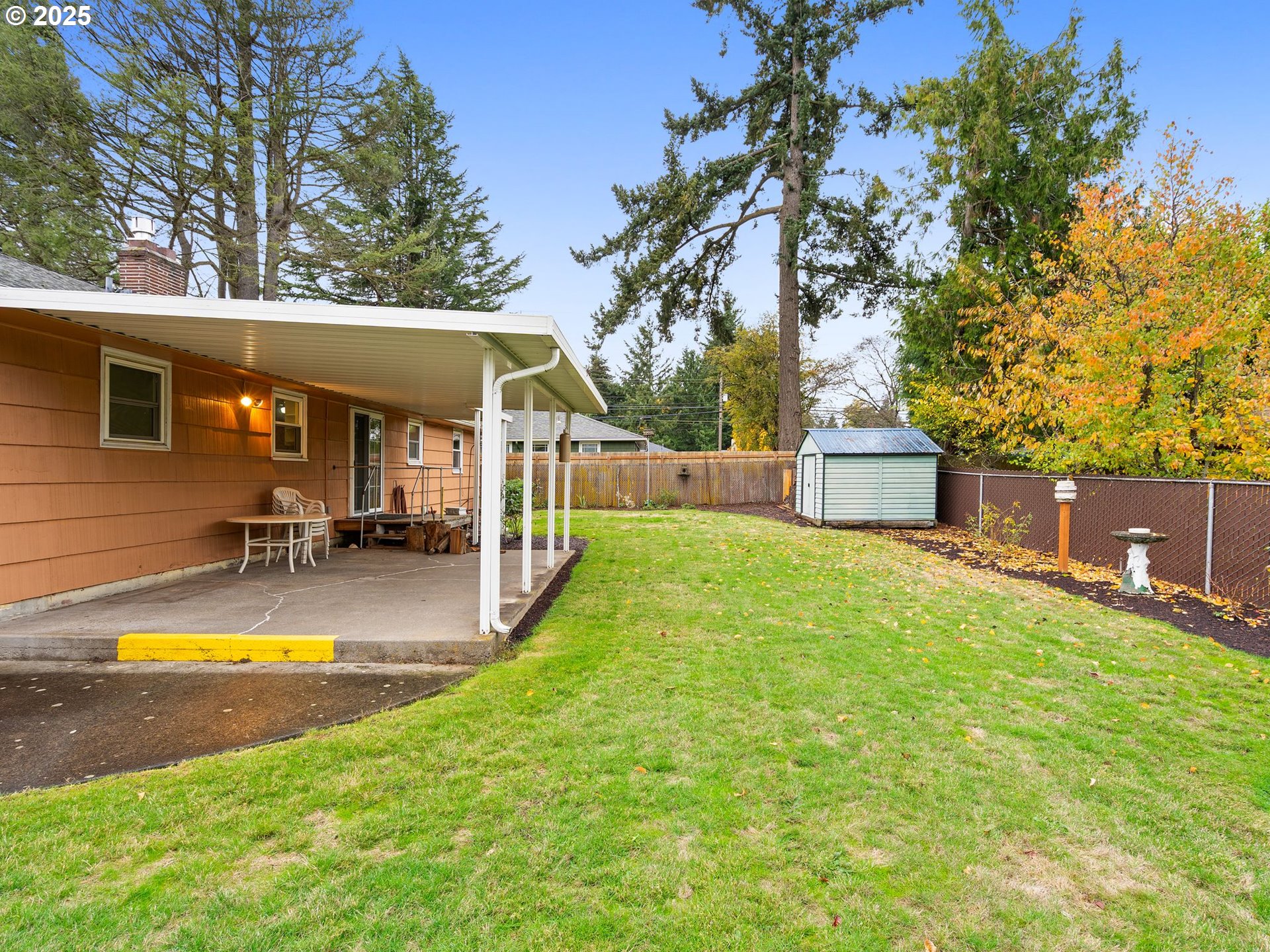 426 Northeast 116th Place Portland, OR 97220 - Photo 34 of 42 a view of a backyard with swimming pool