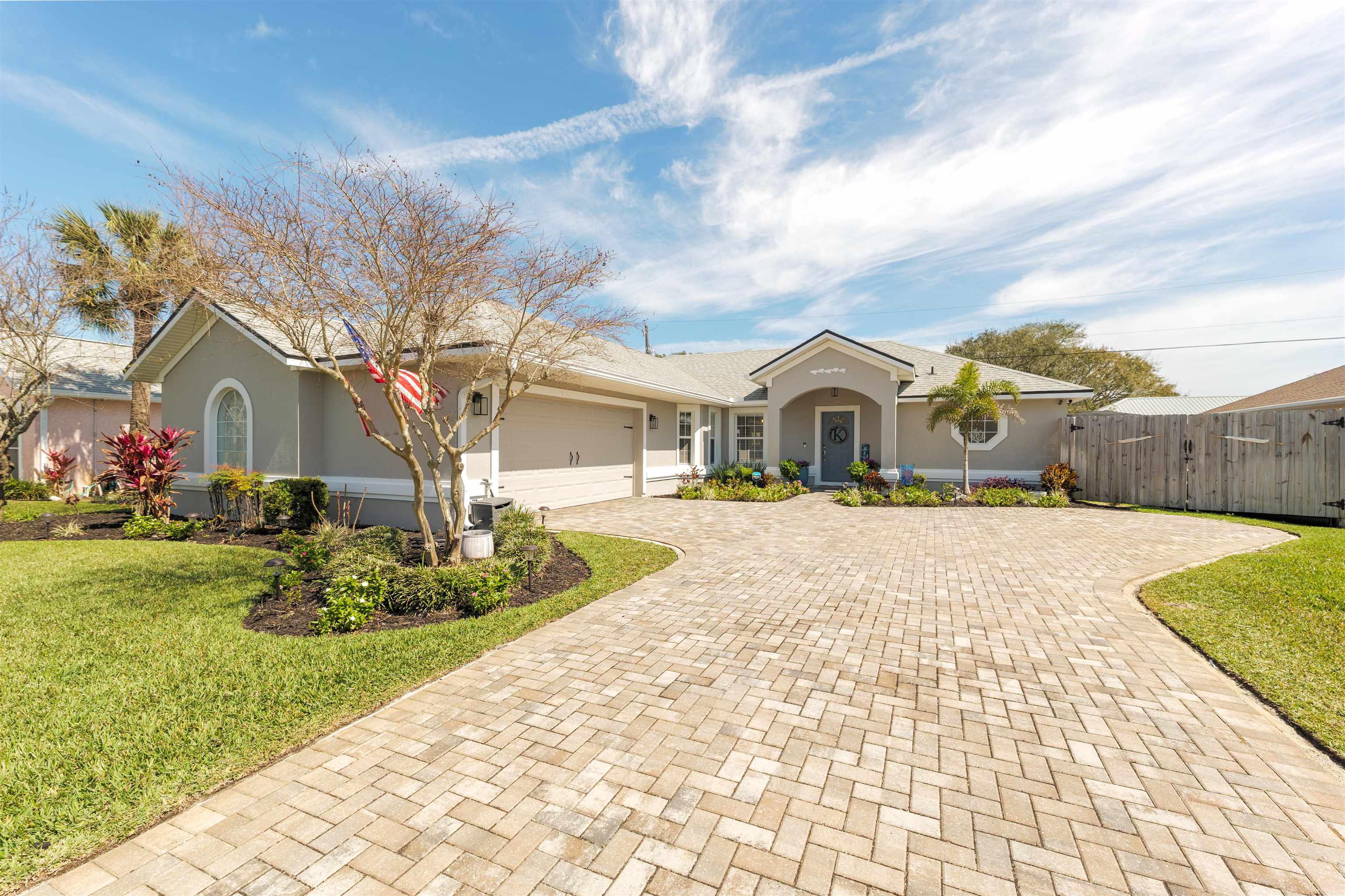 5324 5th Street St. Augustine, FL 32080 - Photo 45 of 45 a front view of a house with garden