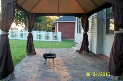 200 Foxrun Springfield, TN 37172 - Photo 17 of 20 The tiled patio is a great area for the fire pit and roasting hot dogs with the kids!