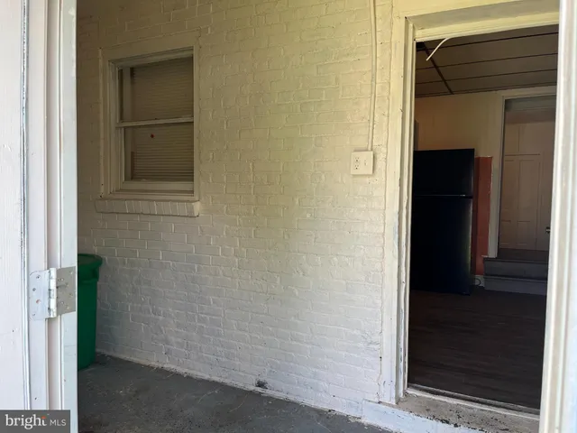 a view of front door