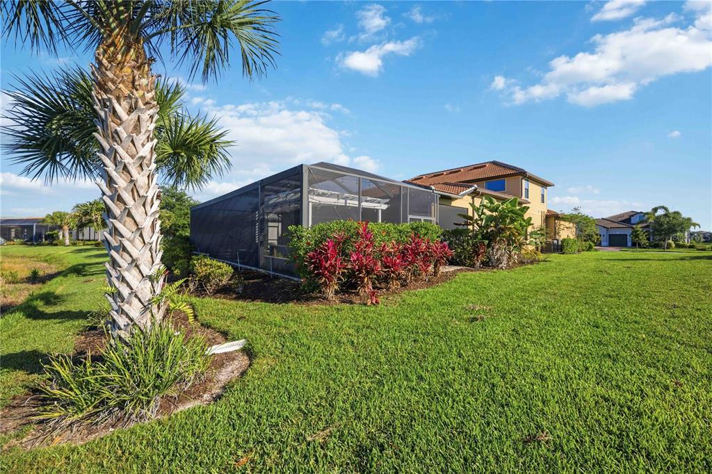 13349 Verandi Street Venice, FL 34293 - Photo 42 of 76 a view of a house with a yard and palm trees