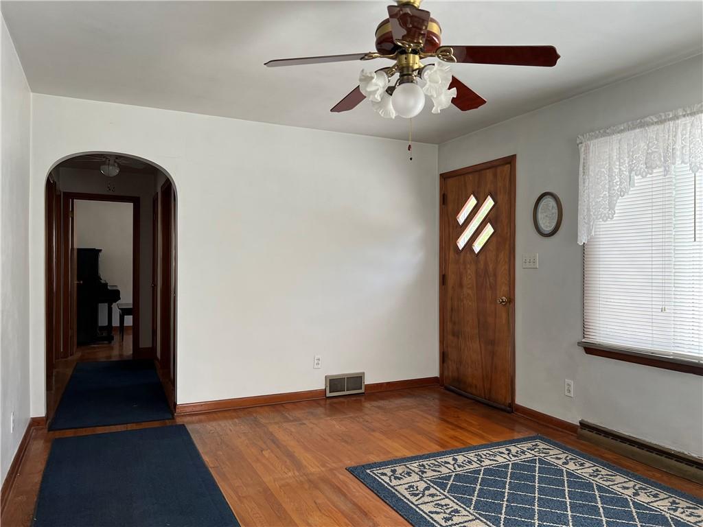 212 Whitten Hollow Road Apollo, PA 15613 - Photo 8 of 27 Spacious living room with hardwood flooring.