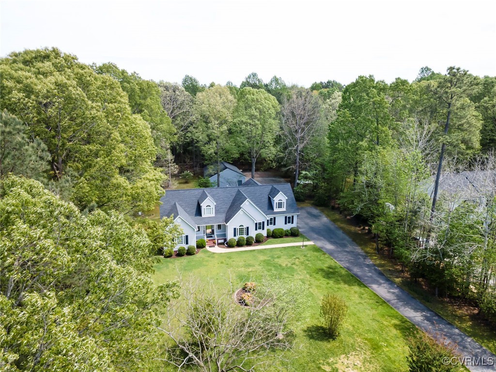 13819 Bluff Ridge Drive Chesterfield, VA 23838 - Photo 4 of 45 Aerial view of property featuring a view of trees