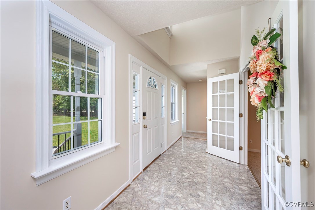 13819 Bluff Ridge Drive Chesterfield, VA 23838 - Photo 10 of 45 Foyer area with French doors leading to family roo
