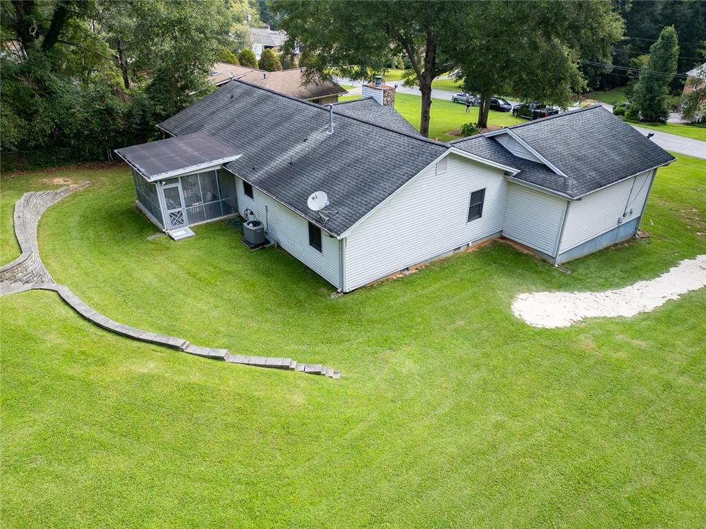 2966 Riviera Drive Conyers, GA 30012 - Photo 50 of 63 an aerial view of a house having swimming pool