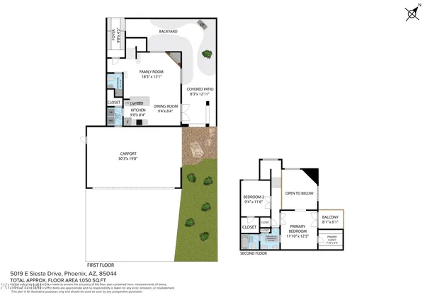 $319,900 | 5019 East Siesta Drive, Unit 1, Phoenix, AZ 85044