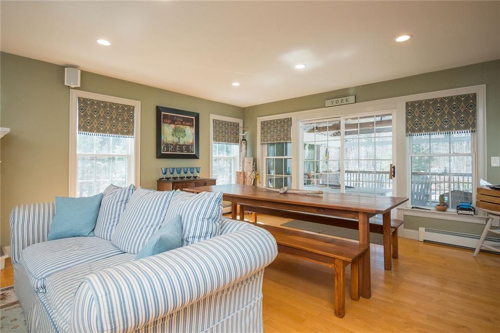 508 Cider Hill Road York, ME 03909 - Photo 12 of 35 The room is ideal for hosting casual...
