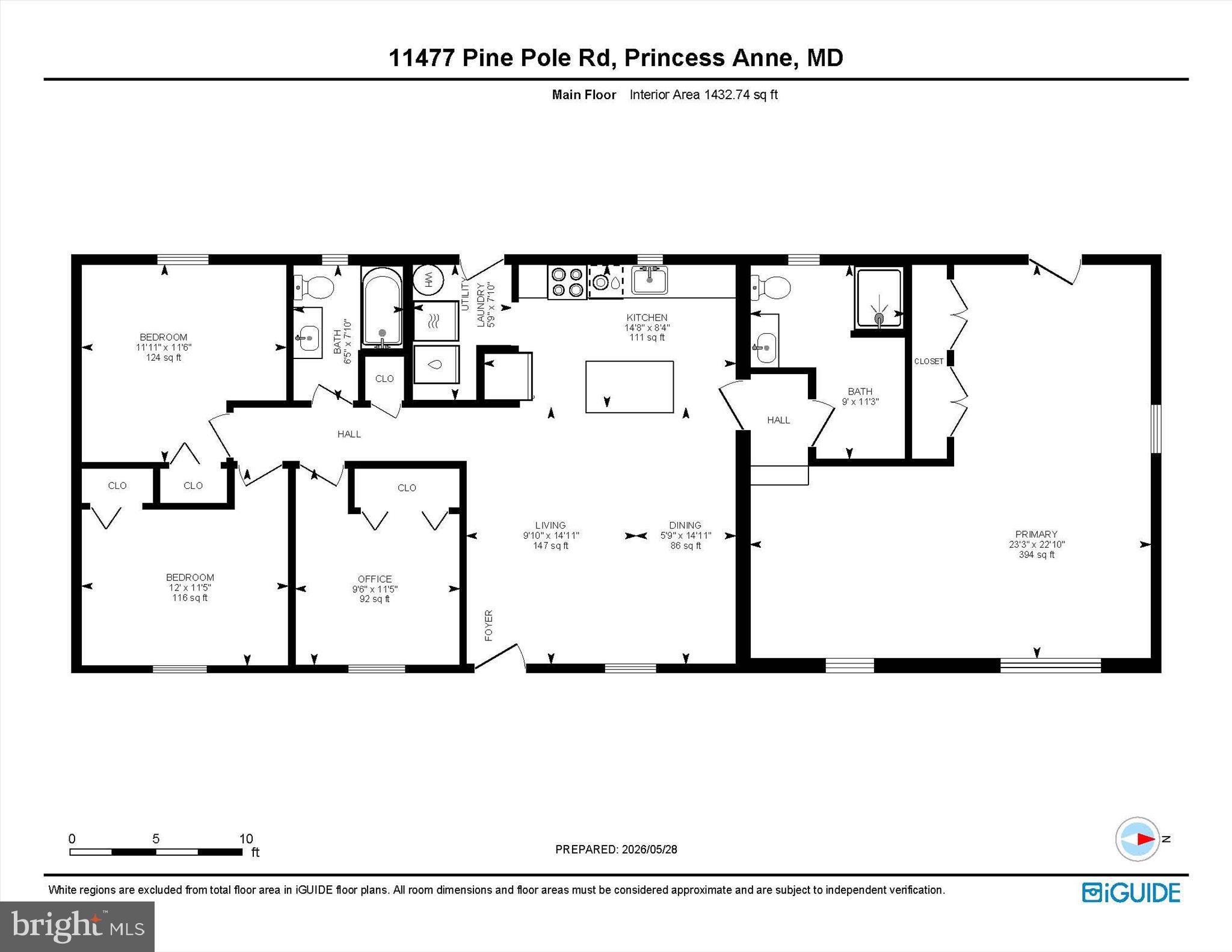 11477 Pine Pole Road Princess Anne, MD 21853 - Photo 33 of 33 Floor Plan