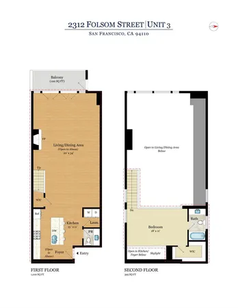 $890,000 | 2132 Folsom Street, Unit 3, San Francisco, CA 94110