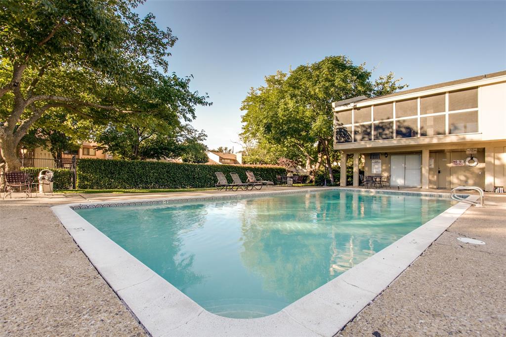 5833 Harvest Hill Road, Unit 2071 Dallas, TX 75230 - Photo 13 of 13 a view of a swimming pool with a lake view
