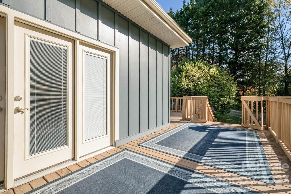154 Rugby Drive Hendersonville, NC 28791 - Photo 25 of 48 a view of a roof deck