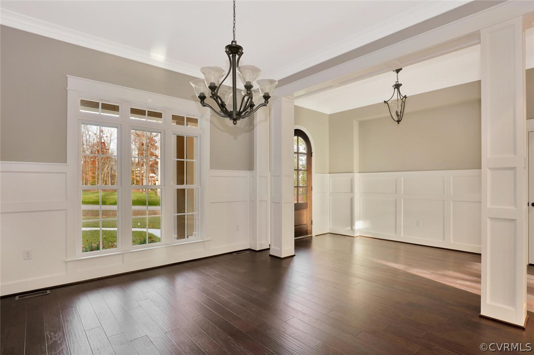 9201 Barrows Ridge Court Chesterfield, VA 23838 - Photo 4 of 35 a view of a windows and wooden floor in a room
