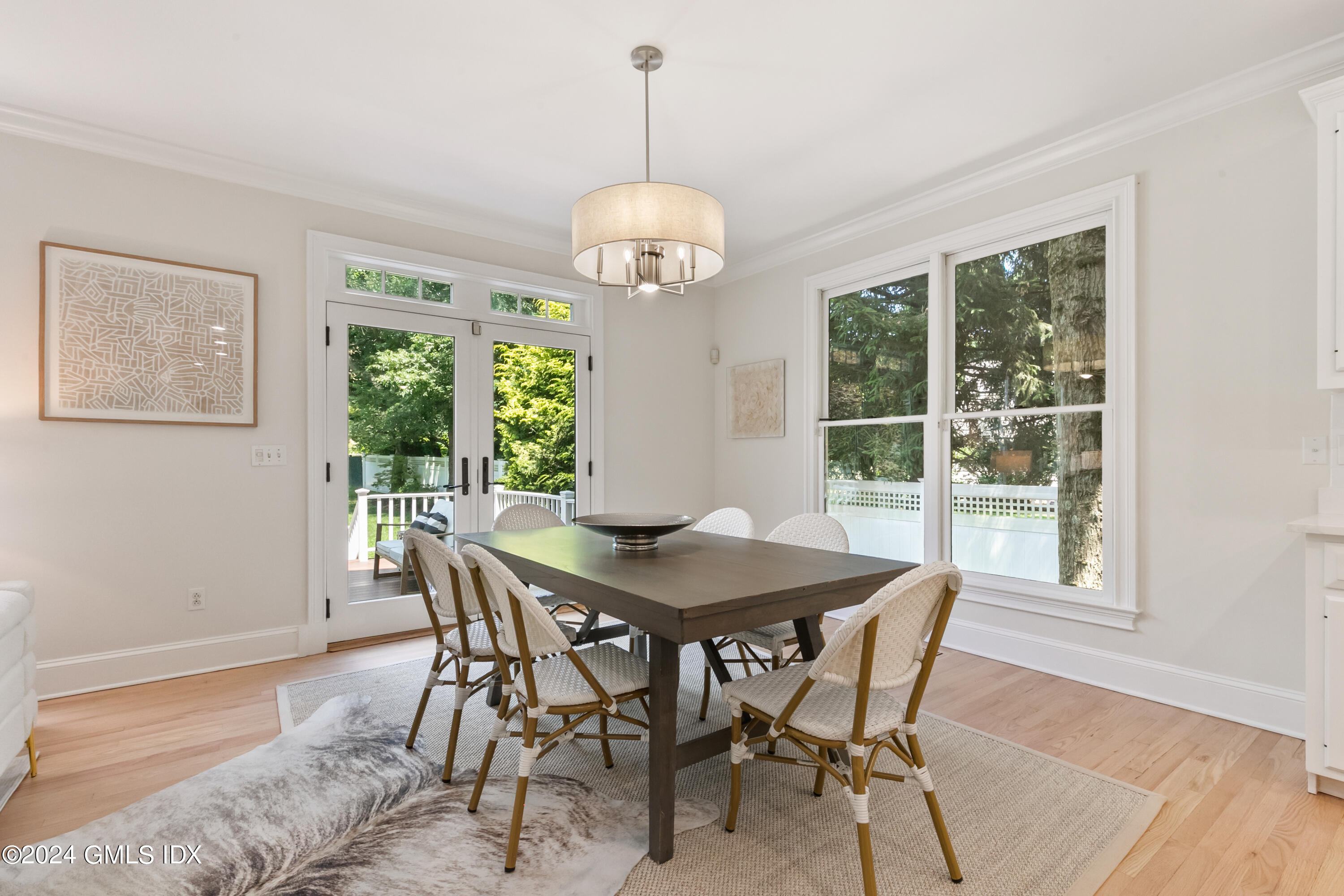 107 Summit Road Riverside, CT 06878 - Photo 20 of 47 a view of a dining room with furniture window and outside view