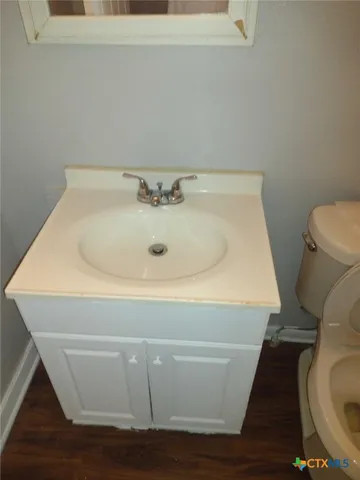 a close view of a sink in a bathroom