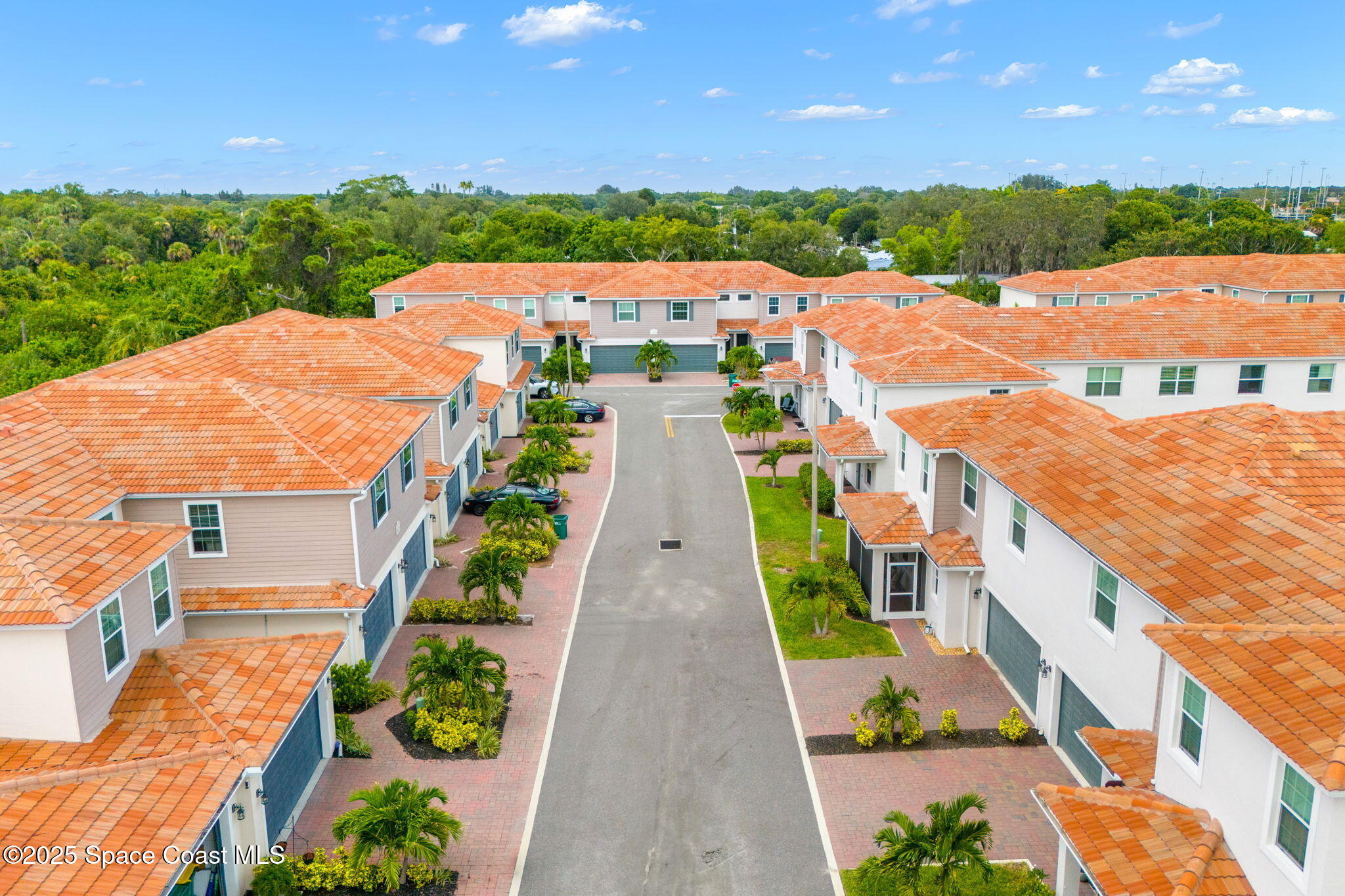 1810 Noel Place, Unit 107 Melbourne, FL 32935 - Photo 51 of 59 an aerial view of a house with a yard
