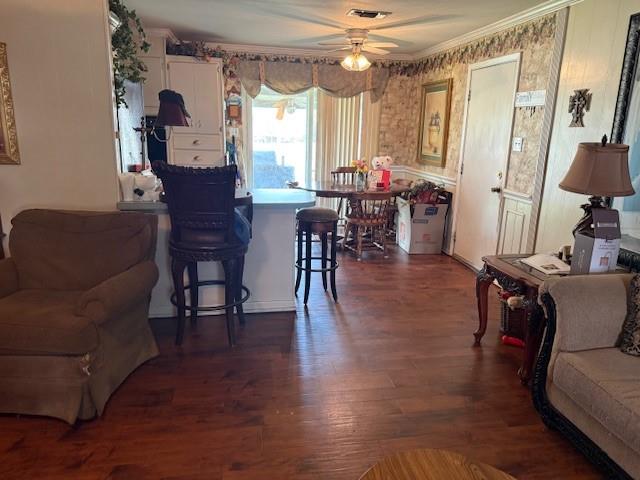 1525 Mansfield Road Reno, TX 75462 - Photo 15 of 34 a view of a dining room with furniture window and wooden floor