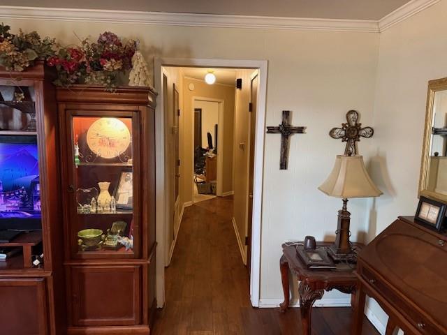1525 Mansfield Road Reno, TX 75462 - Photo 16 of 34 a view of a workspace room with wooden floor cabinet and cabinet