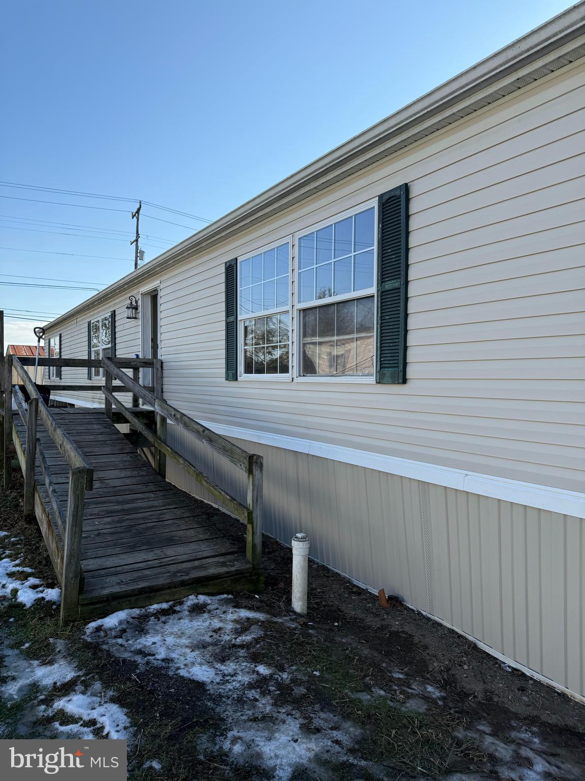 a view of a house with a window