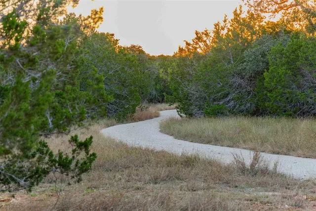 a view of a backyard of the house