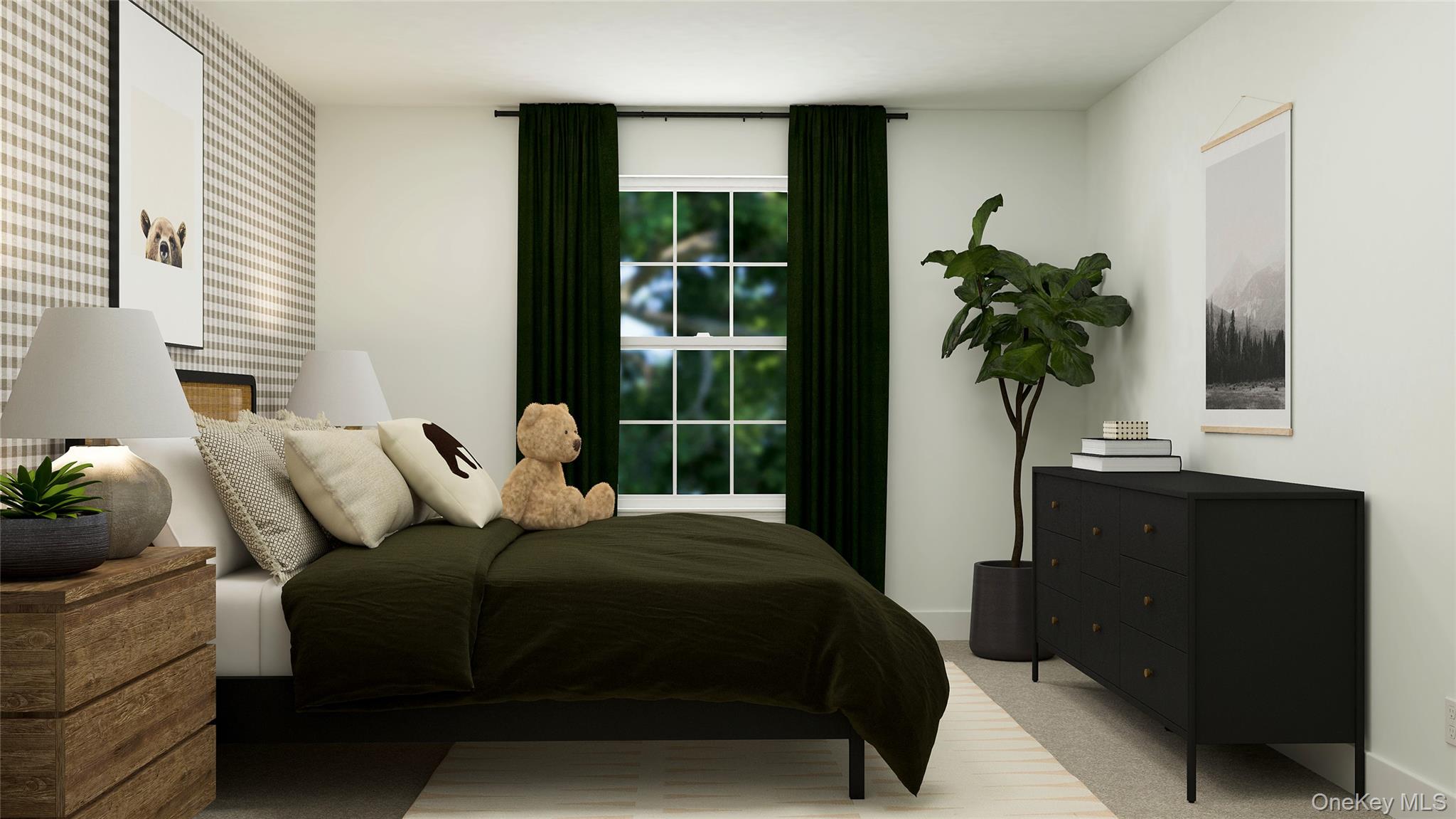 121 Pine Ridge Road Tuxedo Park, NY 10987 - Photo 19 of 28 a bedroom with a bed and a window