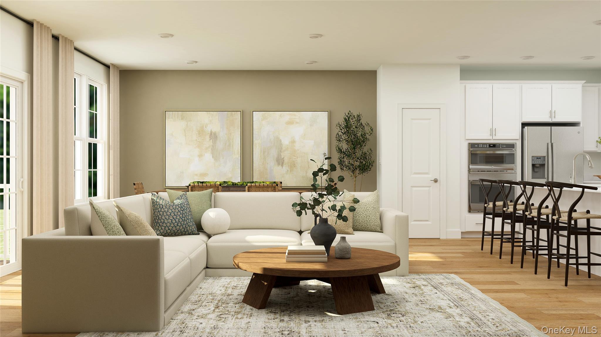 121 Pine Ridge Road Tuxedo Park, NY 10987 - Photo 5 of 28 a living room with furniture and a large window