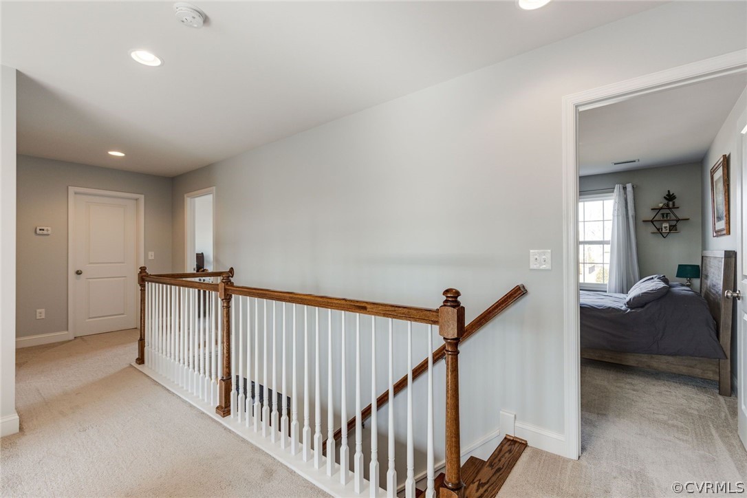 1348 Miners Trail Road Midlothian, VA 23114 - Photo 26 of 49 a view of a hallway with a bedroom and entryway