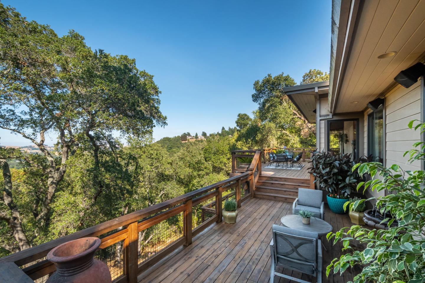 672 Moraga Road Lafayette, CA 94549 - Photo 32 of 43 a view of balcony with furniture
