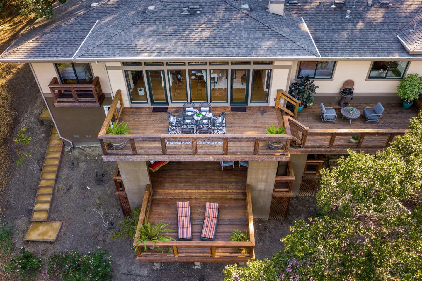 672 Moraga Road Lafayette, CA 94549 - Photo 36 of 43 front view of a house with a porch