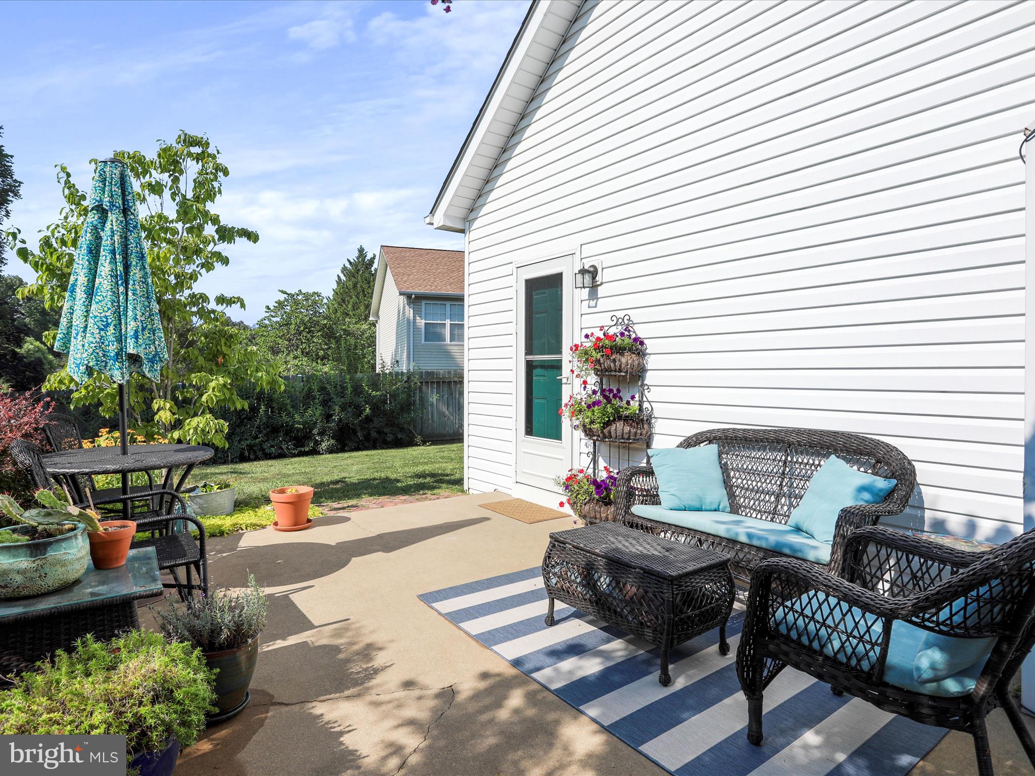100 Lloyds Road Winchester, VA 22602 - Photo 32 of 39 a backyard of a house with outdoor seating