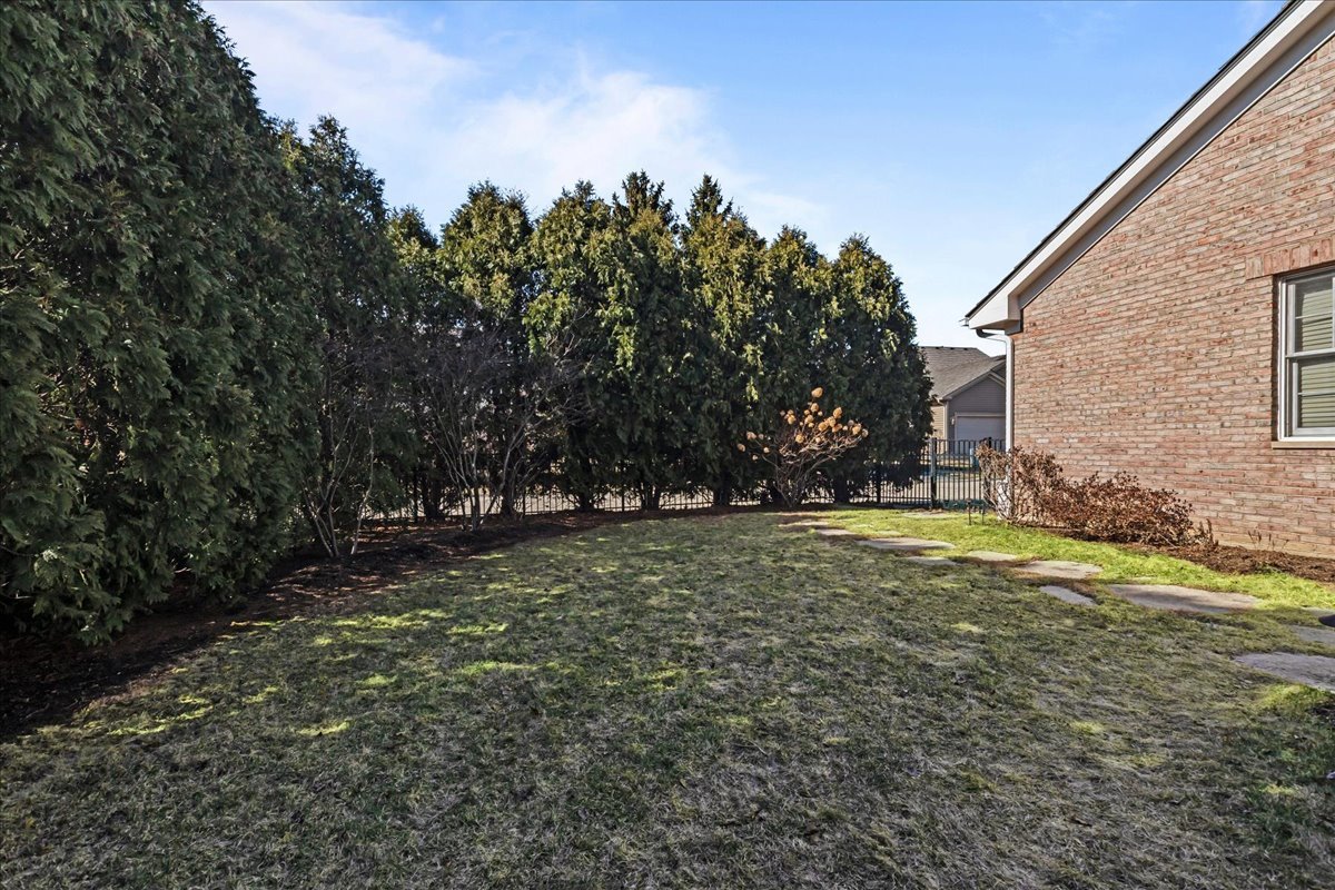 891 Carroll Road Lake Forest, IL 60045 - Photo 32 of 39 a view of a yard with plants and trees