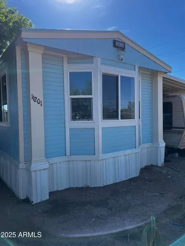 a view of front door