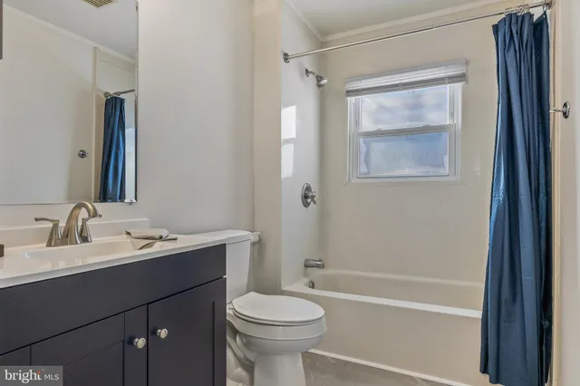 an empty room with a workbench