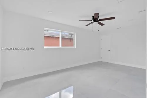 a view of empty room