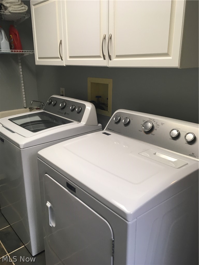 985 Hampton Ridge Drive Akron, OH 44313 - Photo 22 of 27 Laundry room....the washer and dryer was purchased in 2017. These will stay with the unit.