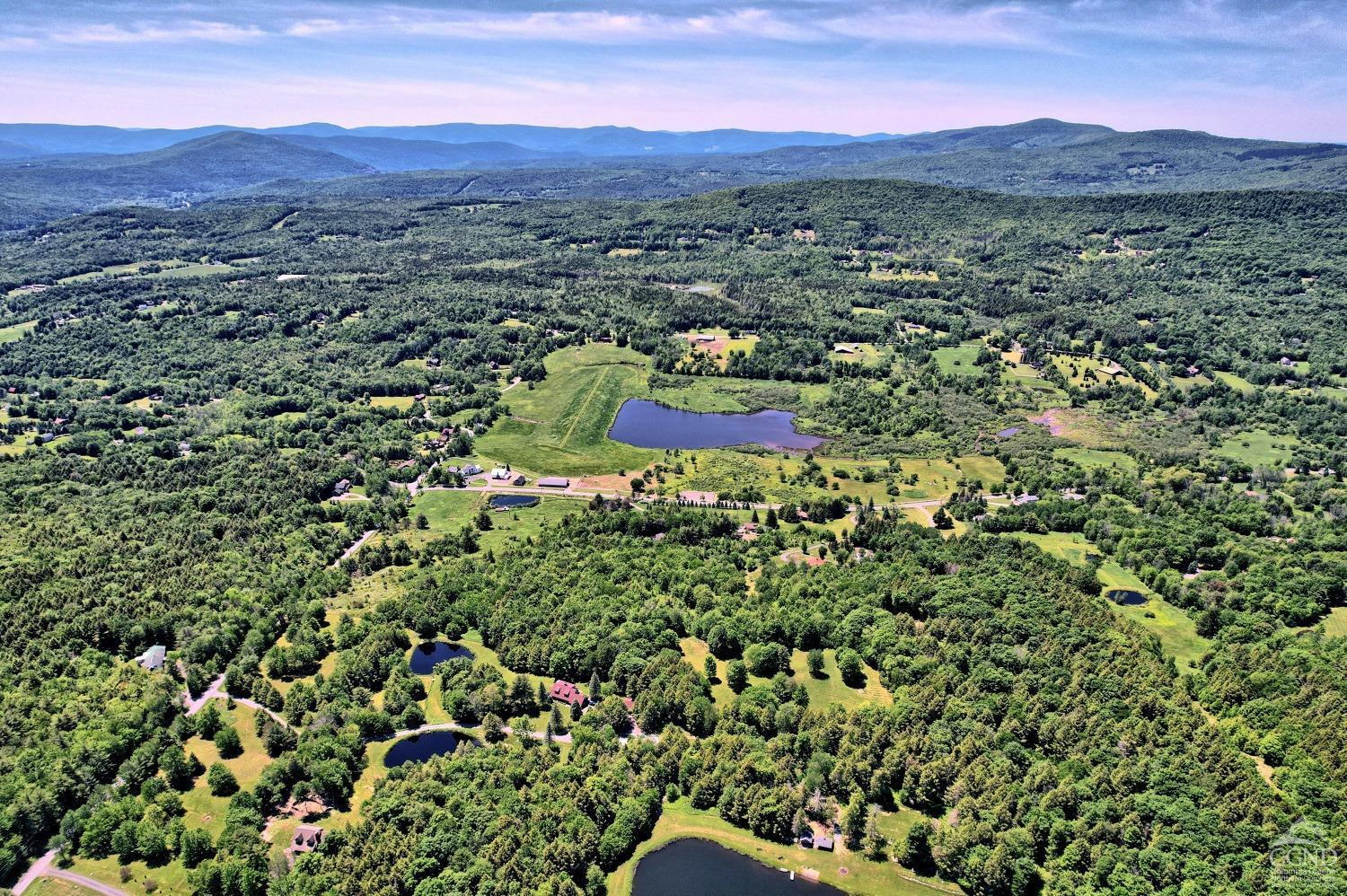 383 Begley Road Windham, NY 12496 - Photo 26 of 58 a view of a lush green hillside and houses