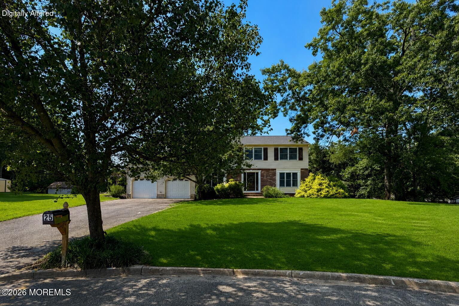 25 Rimwood Lane Howell, NJ 07731 - Photo 37 of 41 Front at End of Cul De Sac