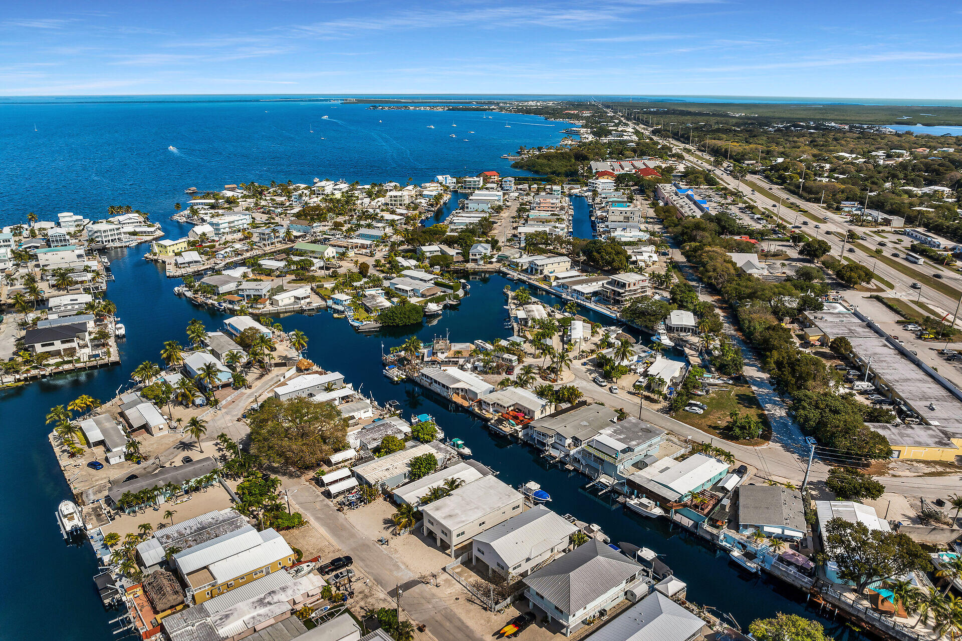 1007 Hialeah Lane Key Largo, FL 33037 - Photo 38 of 41 an aerial view of multiple house
