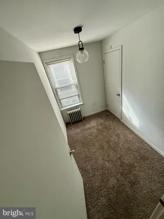 an entryway in a room