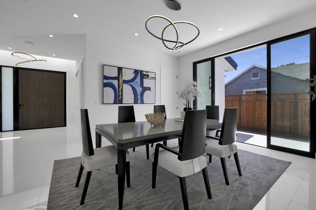 729 Filbert Avenue Campbell, CA 95008 - Photo 12 of 56 a view of a dining room with furniture and wooden floor